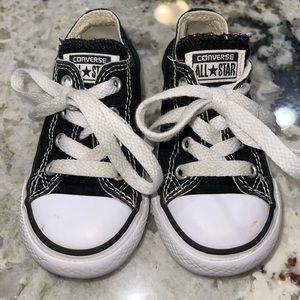 Converse Black Toddler Size 7